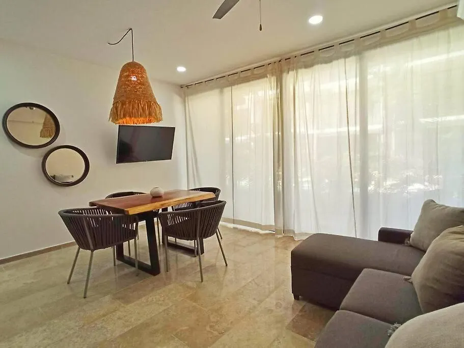106 Amena Cute&Cozy 1 Bdr Apt 4.2 Km From The Beach Apartment Tulum 0*,  Mexico